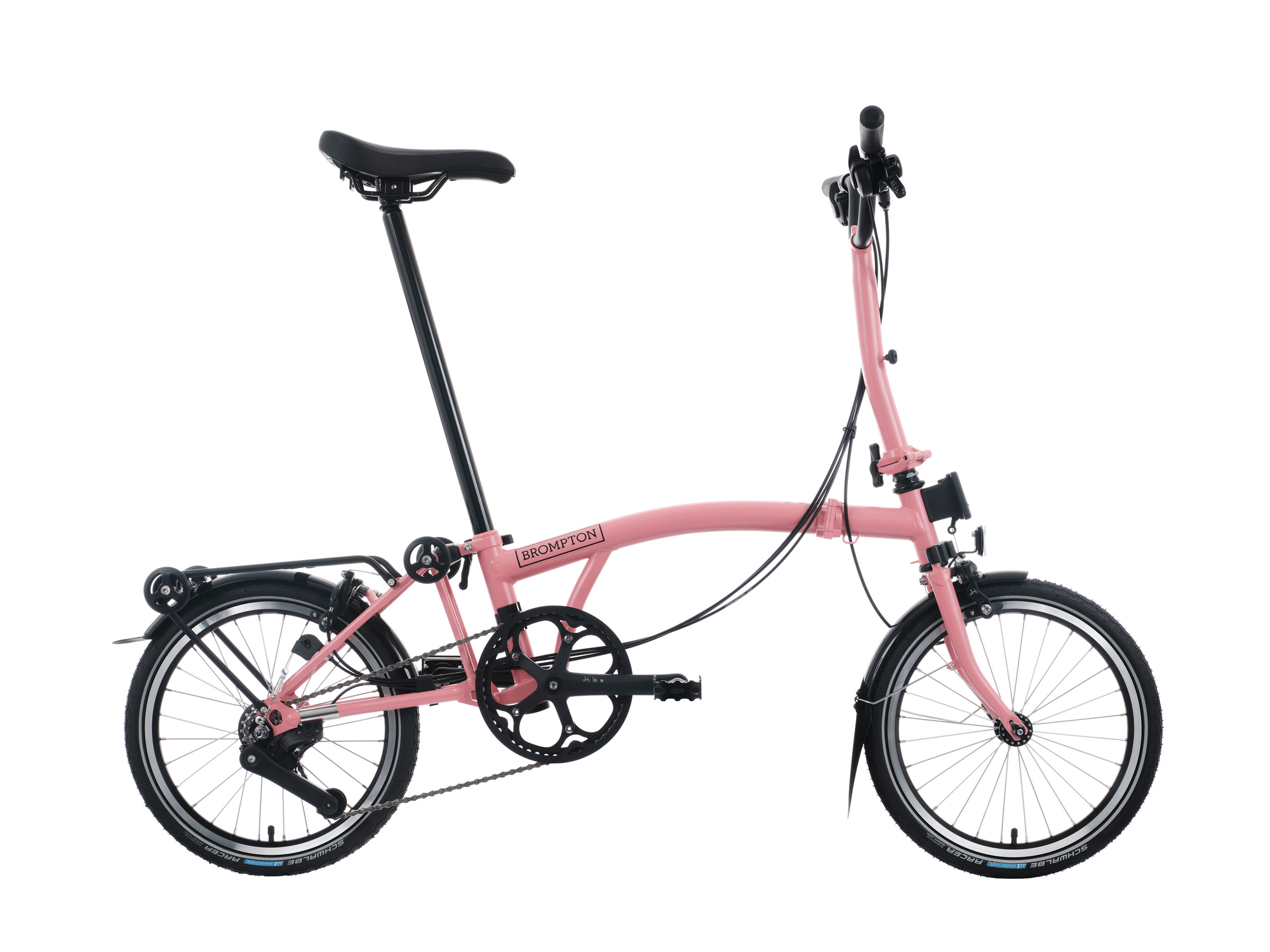 Brompton C-Line flamingo pink